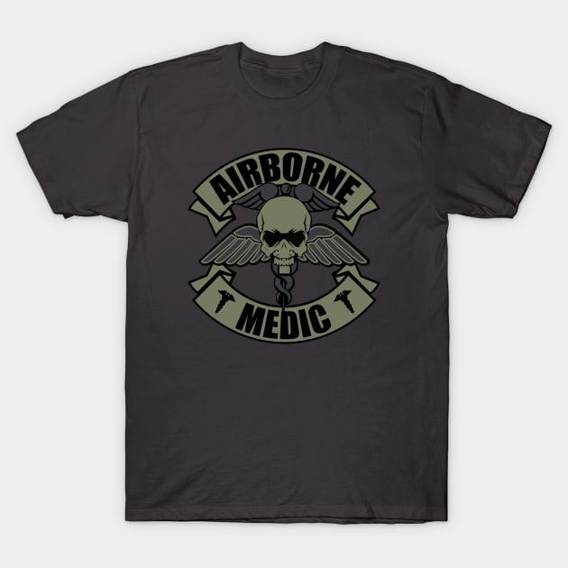 Airborne Medic (subdued) T-Shirt by TCP